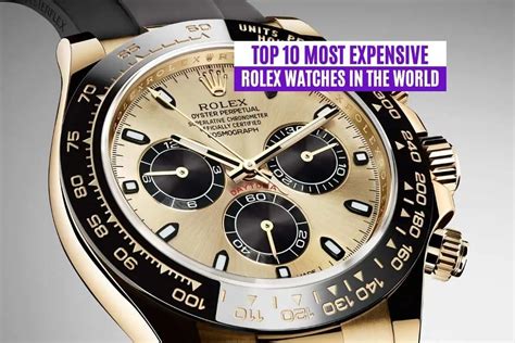 most expensive rolex of all time|Rolex watches highest price.